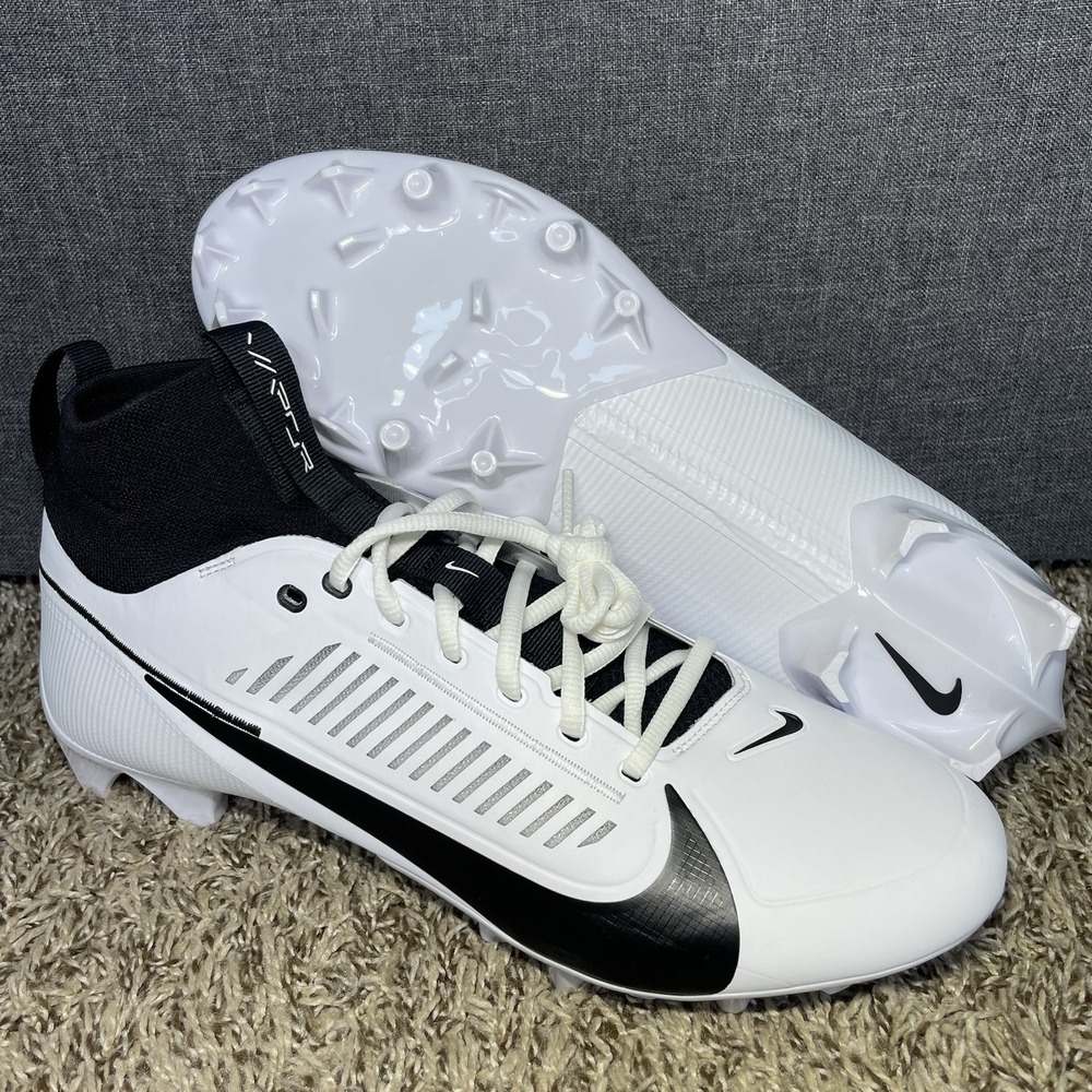 Nike Vapor Edge Pro 360 2 Football Cleats Men's 14 White Black FZ4267-100 NEW